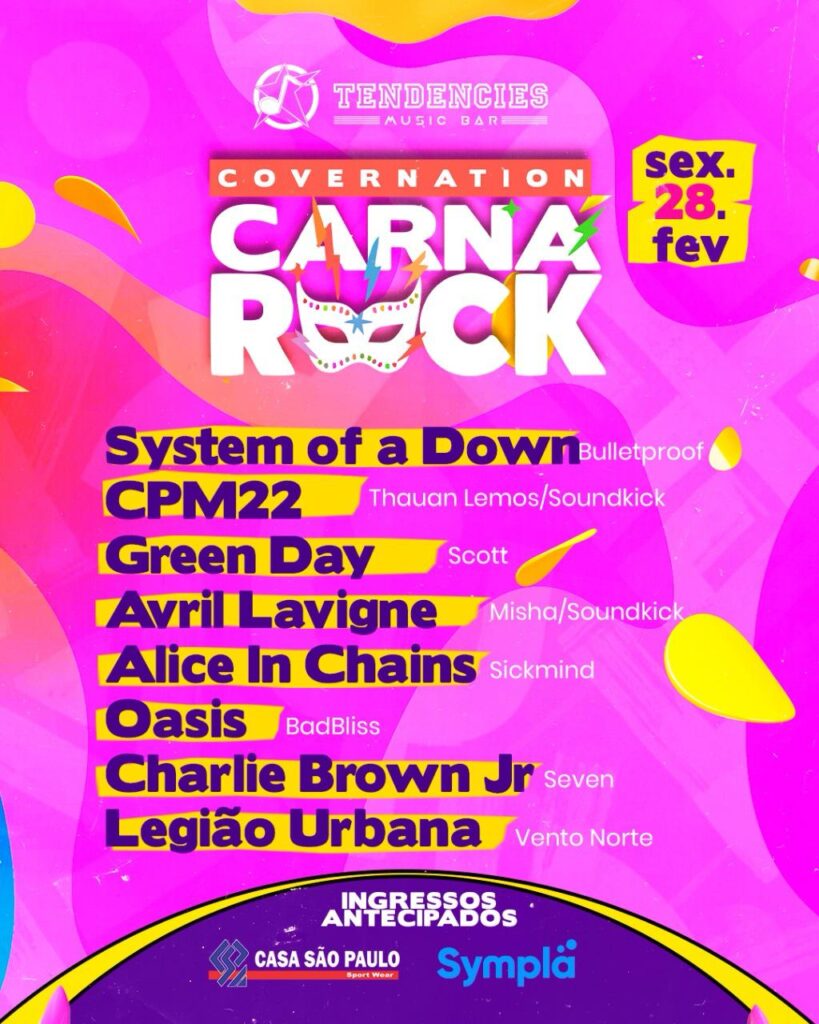 CoverNation: Festival de covers promete sacudir o CarnaRock no Tocantins covernation:-festival-de-covers-promete-sacudir-o-carnarock-no-tocantins