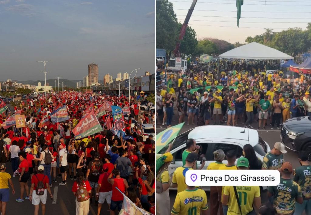 Palmas tem atos de apoio a Lula e Flávio Bolsonaro na véspera do 2º turno das Eleições 2026 palmas-tem-atos-de-apoio-a-lula-e-flavio-bolsonaro-na-vespera-do-2o-turno-das-eleicoes-2026